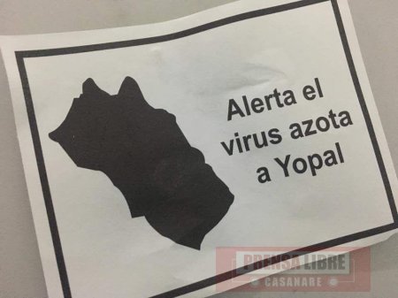 Campaña publicitaria genera confusión sobre inexistente virus en Yopal