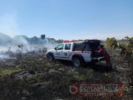 Con inicio del verano aumentan incendios forestales en Casanare