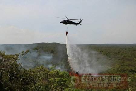Liquidado incendio forestal en La Macarena que amenazaba Caño Cristales