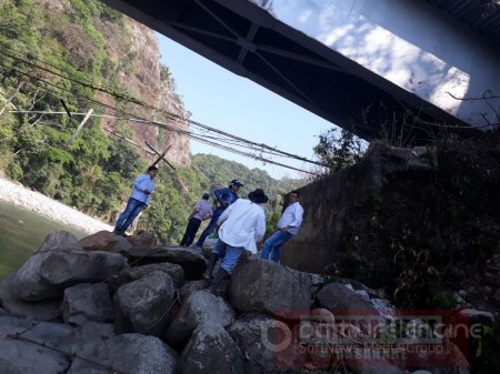 En riesgo puente sobre el río Cravo Sur que comunica varias veredas de Yopal
