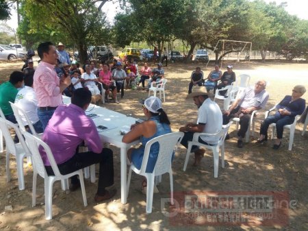Comunidad de la vereda San Rafael de Morichal recibió visita del Alcalde de Yopal