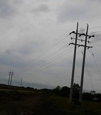 Corte de energía eléctrica en Tilodirán, Quebradaseca y Algarrobo