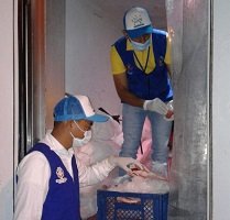 Operativos sanitarios a ventas de pescado en Yopal