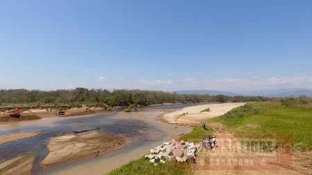 Casi listas obras que protegen de inundaciones a las veredas San José y Guaduales de Aguazul