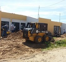 Trabajos en viviendas de Villa David adelanta la Alcaldía de Yopal
