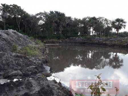Denuncian atentado ecológico contra zona de recarga hídrica de los caños Arietes y Aguaclara en Villanueva