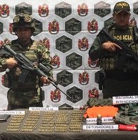 Ejército Nacional halló depósito ilegal con material de guerra en Hato Corozal 