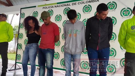 A la cárcel 4 integrantes de banda dedicada a la distribución de alucinógenos en Pore y Paz de Ariporo