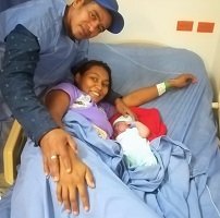 Nació bebé gigante en el Hospital de Yopal 