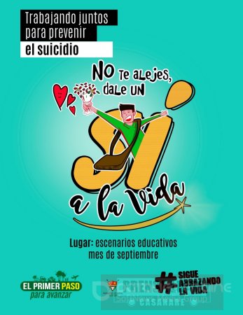 Yopal conmemora el Día Mundial para la Prevención del Suicidio