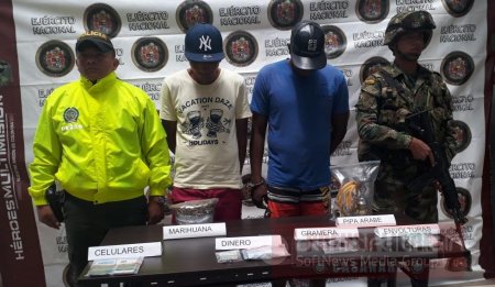 Tres capturados en Arauca por homicidio agravado y tráfico de estupefacientes