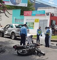 Motociclista murió luego de accidente en el casco urbano de Yopal