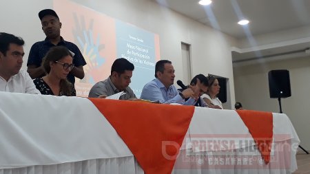 En Casanare se cumplió mesa nacional de víctimas para construir Plan de Acción 2019