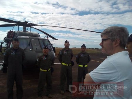 Director de la Aerocivil visitó Grupo Aéreo del Oriente en Vichada