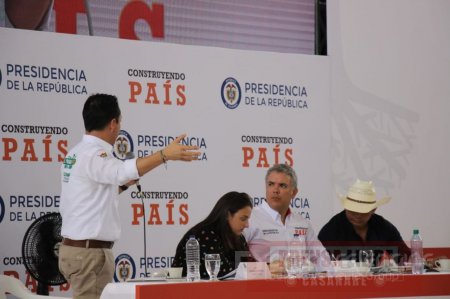 Clara y contundente intervención del Alcalde de Yopal Leonardo Puentes en Taller Construyendo País