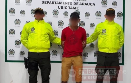 En Arauca capturado integrante de grupo Armado Organizado Residual