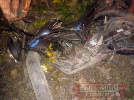 Un muerto y un herido en accidentes de moto en Casanare durante el fin de semana