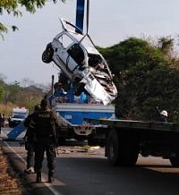Comandante de Policía de Arauquita se accidentó en la vía Pore Yopal