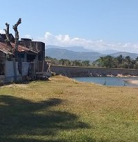 Río Tocaría amenaza varias fincas en el sector de El taladro