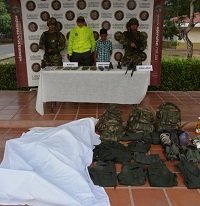 En combates en Fortul Ejército neutralizó guerrillero del Frente Domingo Laín Sáenz del ELN