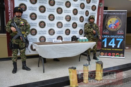 Ejército Nacional halló 1802 cartuchos y gran cantidad de explosivos en Arauquita