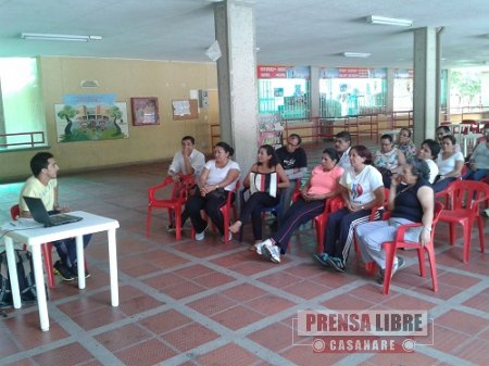 Profesores de Yopal reciben brigadas de promoción y prevención de salud ocupacional 