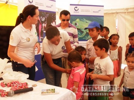 Equión participó en la celebración del día del niño en Aguazul