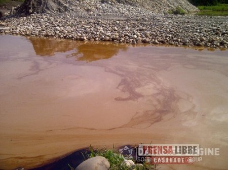 Derrame de crudo genera Emergencia en el Corregimiento de La Chaparrera en Yopal