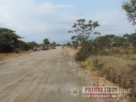 Vía alterna Monterrey - Tauramena será en asfalto