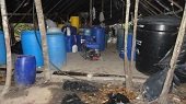 Policía desmanteló laboratorio para procesamiento de cocaína en Tame