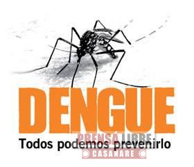 Secretaría de Salud de Casanare alertó sobre posible aumento de casos de dengue en las próximas semanas
