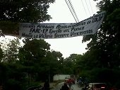Farc instaló pasacalles en Arauca en conmemoración de 50 años