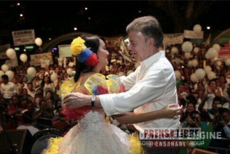 Presidente Santos anunció &#8220;Mega Obras&#8221; para  el Meta en visita de campaña a Villavicencio 