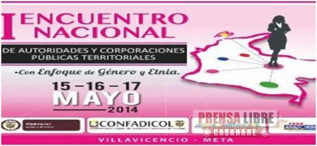 En Villavicencio primer encuentro nacional de mujeres autoridades y corporaciones públicas territoriales