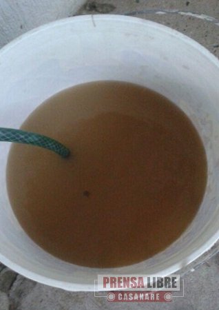 Múltiples quejas por calidad del agua que se distribuye por red en Yopal y carencia del líquido