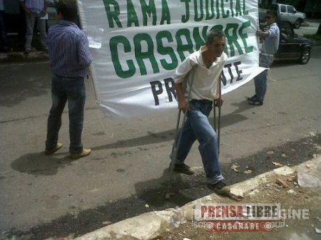Rama Judicial en Casanare se suma hoy a Jornada Nacional de Protesta