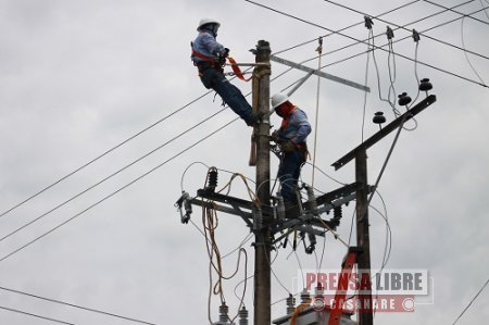 Corte de energía este jueves en varios barrios de Yopal