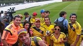 Casanareños acompañaron entrenamiento de la selección Colombia en Brasil