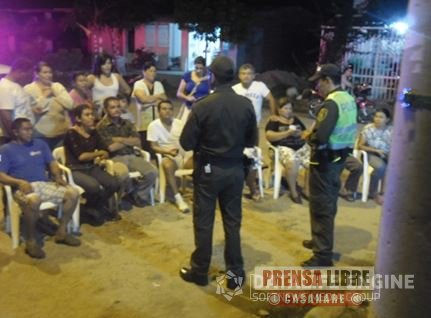 Nuevo Frente de Seguridad en el barrio Llano Vargas de Yopal   