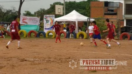 Mundialito de Fútbol &#8216;Juega Por Tu Vida&#8217; un Gol de la Personería de Yopal