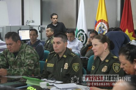 Desde puesto de mando unificado se realiza seguimiento al proceso electoral en Casanare