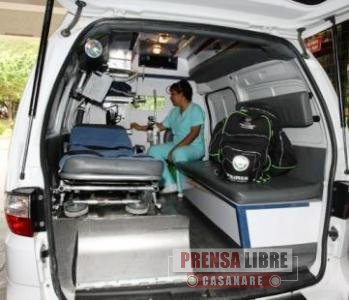 Secretaría de Salud presentó proyecto para compra de ambulancias