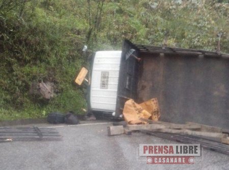 Varios accidentes se registraron el fin de semana en la vía del Cusiana