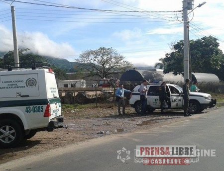 Pánico generó hecho terrorista del ELN en la vía Yopal - Aguazul