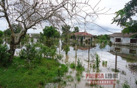 800  familias de Villanueva, Nunchía y Maní damnificadas por ola invernal en Casanare 