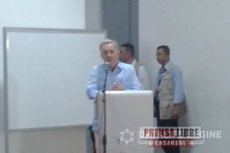 Acueducto, Regalías y Gas los temas de la visita del Senador Uribe Vélez