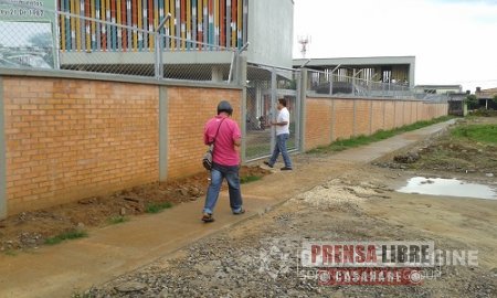 Se entregó cerramiento perimetral del Megacolegio El Progreso de Yopal