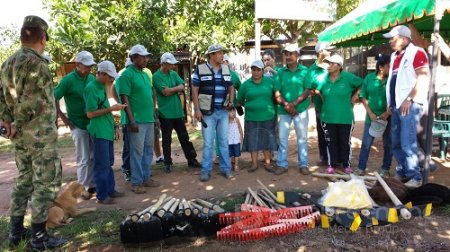 Recuperadores ambientales en el Vichada embellecieron Cumaribo 
