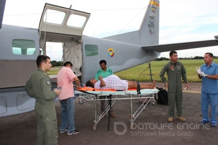 Mujer embarazada fue evacuada por la Fuerza Aérea Colombiana en Vichada