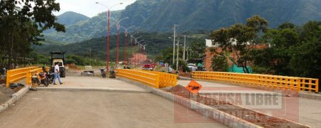 Hoy inauguran puente vehicular sobre el caño Usívar en la calle 40 de Yopal